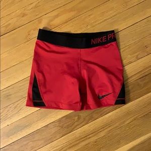 Xs Red Nike pros
